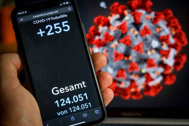 Coronavirus in Deutschland - Covid-19-Dashboard des Robert Koch-Institut 05.03.2022: Robert Koch-Institut: 7-Tage-Inzidenz 1220,8. 7-Tage-Fallzahl 1.015.181 COVID-19-Fälle 15.674.100 Zugang um 192.210 gegenüber dem Vortag. COVID-19-Todesfälle 124.051 Zugang um 255 gegenüber dem Vortag.