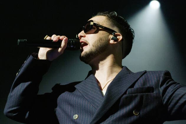 March 3, 2022, Madrid, Spain: Anton Alvarez Alfaro, better known by his stage name C. Tangana performs at the Wizink Center. .This concert is part of the tour El Madrileno, Sin cantar ni afinar Tour and in it, C Tangana presents his work El Madrileno , the best-selling album in Spain in 2021. Madrid Spain - ZUMAs197 20220303_zaa_s197_442 Copyright: xAtilanoxGarciax