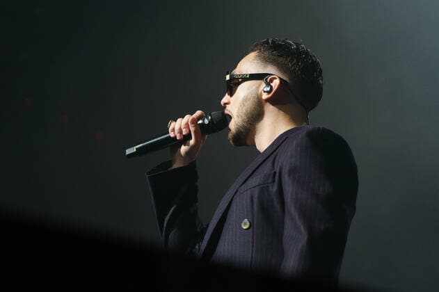March 3, 2022, Madrid, Spain: Anton Alvarez Alfaro, better known by his stage name C. Tangana performs at the Wizink Center. .This concert is part of the tour El Madrileno, Sin cantar ni afinar Tour and in it, C Tangana presents his work El Madrileno , the best-selling album in Spain in 2021. Madrid Spain - ZUMAs197 20220303_zaa_s197_455 Copyright: xAtilanoxGarciax