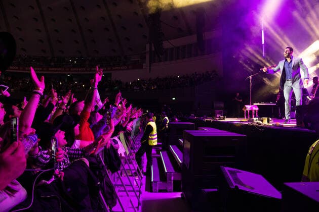 March 5, 2022, Porto, Portugal: Brazilian singer Gusttavo Lima, best known for his Sertanejo musical style, performed at the SuperBock Arena, in Porto. Porto Portugal - ZUMAs197 20220305_zaa_s197_449 Copyright: xRitaxFrancax