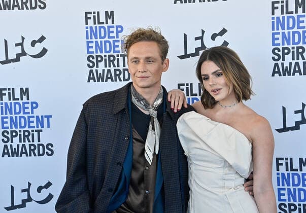 Bilder des Jahres 2022, Entertainment 03 März Entertainment Themen der Woche KW09 Entertainment Bilder des Tages Matthias Schweighöfer (L) and Ruby O. Fee attend the 37th annual Film Independent Spirit Awards in Santa Monica, California on Sunday, March 6, 2022.  LAP20220306153 JIMxRUYMEN