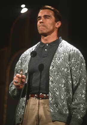 Arnold Schwarzenegger photographed at an event circa 1990 Copyright: xRonxWolfsonx xRockxNegativesx xMediaPunchx