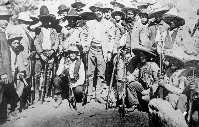 Gen. Orozco and his staff _ _ 1062_05_l_-6874-