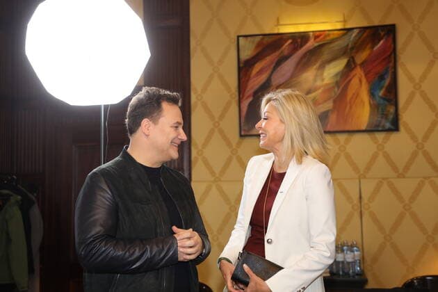 PK - WOMEN OF THE YEAR AWARD 2022 Wien, 08. 03. 2022 Guido Maria KRETSCHMER , Nadja SWAROVSKI