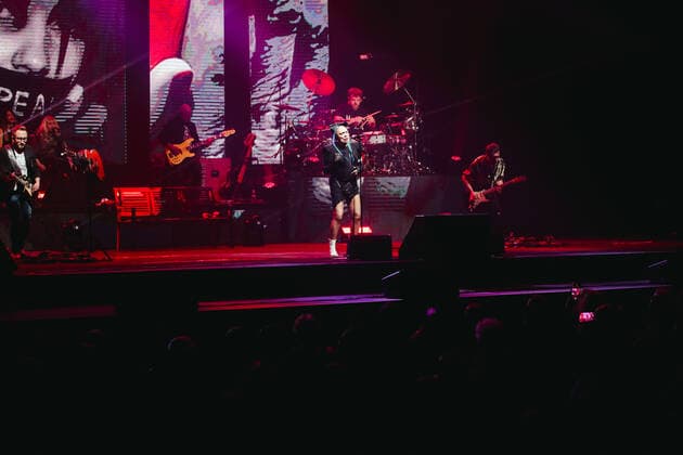 Loredana Berte performs live for the Manifesto Tour 2022 at Repower Theatre in Milano, Italy, on March 07 2022