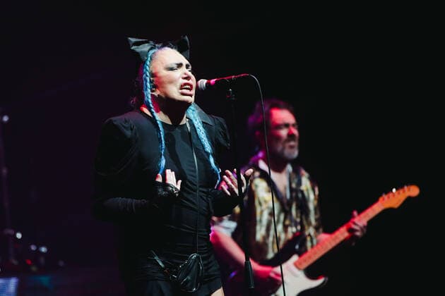 Loredana Berte In Concert Loredana Berte performs live for the Manifesto Tour 2022 at Repower Theatre in Milano, Italy, on March 07 2022 Milano Italy  Copyright: xMairoxCinquettix originalFilename: cinquetti-loredana220307_np5hG.jpg