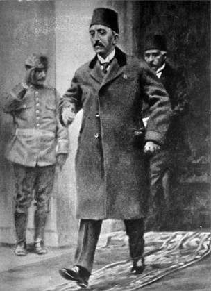Mehmed VI Vahideddin (1861 - 1926), known as Sahbaba, last Sultan of the Ottoman Empire, reigning from 4 July 1918 until 1 November, 1922, when the Ottoman Empire was dissolved after World War I and replaced by the Republic of Turkey on 29 October 1923 WorldxHistoryxArchive 917_05_WHA_179_0264