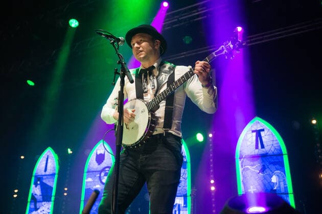 The Dead South Oslo, Norway. 07th, March 2022. The Canadian folk and bluegrass band The Dead South performs a live concert at Sentrum Scene in Oslo. Here musician Colton Crawford is seen live on stage. Oslo Norway  Copyright: xGonzalesxPhoto Per-OttoxOppix