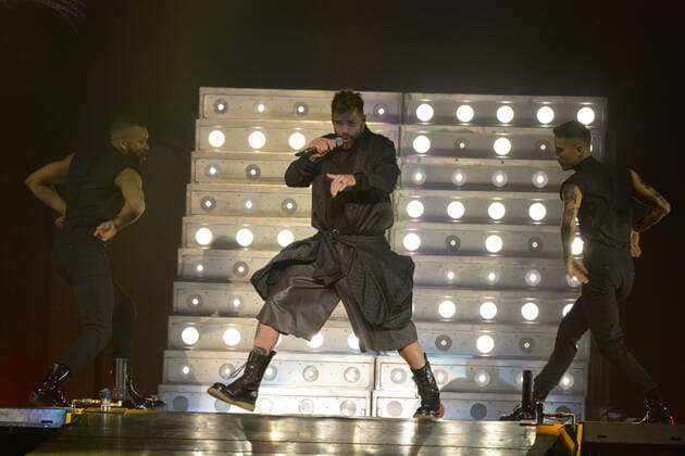 Ricky Martin Movimiento Tour Concert MEXICO CITY, MEXICO - MARCH 8, 2022: Puerto Rican singer Ricky Martin performs on stage during his Movimiento Tour concert at Foro sol. On March 8, 2022 in Mexico City, Mexico. (Photo by Jaime Nogales Eyepix Group) Copyright: xJaimexNogalesx xEyepixxGroupx EYEPIX_JN_08032022_57748