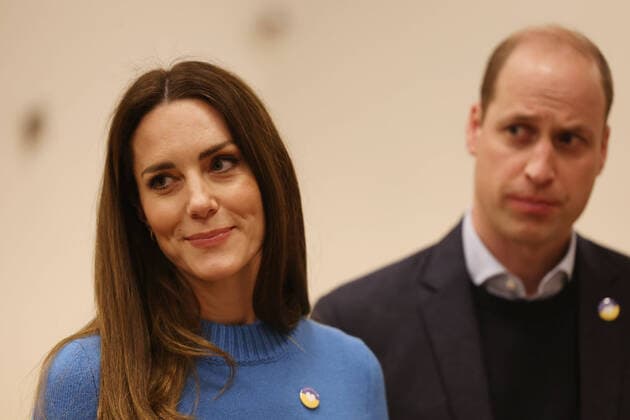 Entertainment Themen der Woche KW10 Entertainment Bilder des Tages . 09 03 2022. London, United Kingdom. Prince William and Kate Middleton, The Duke and Duchess of Cambridge, during a visit at the Ukrainian Cultural Centre in London .  xi-Imagesx xPoolx IIM-23185-0010