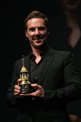 Bilder des Jahres 2022, Entertainment 03 März Entertainment Themen der Woche KW10 March 9, 2022, Santa Barbara, CA, USA: Benedict Cumberbatch seen onstage during the Cinema Vanguard Award ceremony honoring Benedict Cumberbatch during the 2022 Santa Barbara International Film Festival at The Arlington Theatre on March 09, 2022 in Santa Barbara, California. Santa Barbara USA - ZUMAs181 20220309_zea_s181_078 Copyright: xImagespacex