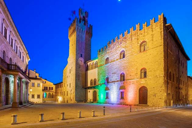 City Hall, Arezzo, Umbria, Italy, Europe Copyright: ProCip 1292-2078