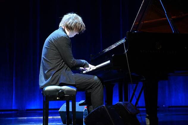 11.03.2022 Schauspielhaus Kassel Konzert Jazz-Pianist Michael Wollny, emspor, DFL regulations prohibit any use of photographs as image sequences and or quasi-video