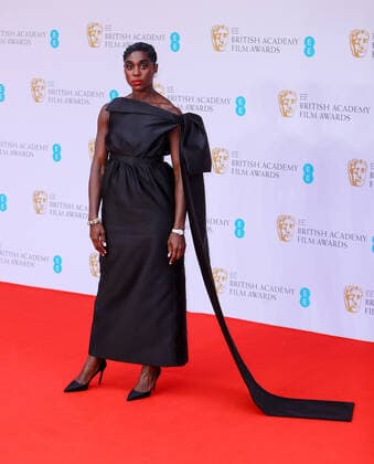 Entertainment Themen der Woche KW10 Entertainment Bilder des Tages 75th British Academy Film Awards (BAFTAs) held at the Royal Albert Hall - Arrivals Featuring: Lashana Lynch Where: London, United Kingdom When: 13 Mar 2022 Credit: John Rainford Cover Images Copyright: xx 51276480 EDITORIAL USE ONLY. NOT FOR USE BY NEWSPAPERS BASED IN THE UK.