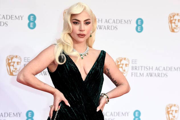 Lady Gaga bei der Verleihung der BAFTA Film Awards 2022 75th British Academy Film Awards in der Royal Albert Hall. London, 13.03.2022