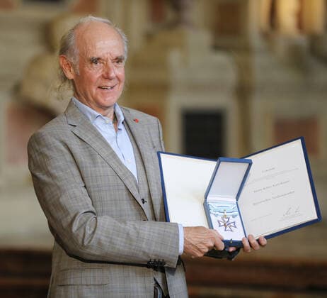 Verleihung des Bayerischen Verdienstordens durch den Bayerischen Ministerpräsidenten Dr. Markus Söder Klaus Karl-Kraus, München Bayern Deutschland Antiquarium der Residenz