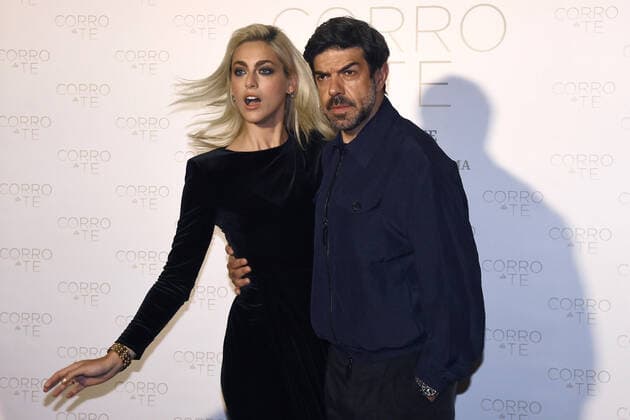 Bilder des Jahres 2022, Entertainment 03 März Entertainment Themen der Woche KW11 Entertainment Bilder des Tages Db Milano 14 03 2022 - photocall film Corro da te foto Daniele Buffa Image nella foto: Pierfrancesco Favino-Miriam Leone . *** Db Milan 14 03 2022 photocall film Corro da te photo Daniele Buffa Image in the picture Pierfrancesco Favino Miriam Leone 
