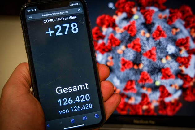 Coronavirus in Deutschland - Covid-19-Dashboard des Robert Koch-Institut 17.03.2022: Robert Koch-Institut: 7-Tage-Inzidenz 1651,4. 7-Tage-Fallzahl 1.373.214 COVID-19-Fälle 17.990.141 Zugang um 294.931 gegenüber dem Vortag. COVID-19-Todesfälle 126.420 Zugang um 278 gegenüber dem Vortag.