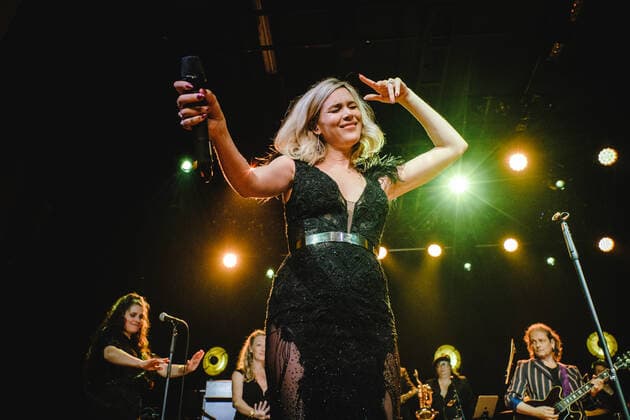 Joss Stone live in Bern, Switzerland Bern, Switzerland. 17, March 2022. The English soul and R&B singer Joss Stone performs a live concert at Bierh?beli in Bern. Bern Switzerland  Copyright: xGonzalesxPhoto TilmanxJentzschx