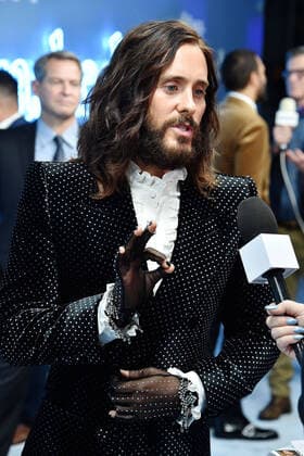 Jared Leto bei der Serien Premiere von ™™We Crashed (Apple TV) am 17.03.2022 in Los Angeles ™™WeCrashed Serienpremiere in LA mit Anne Hathaway & Jared Leto *** Jared Leto at the series premiere of ™™We Crashed Apple TV on 17 03 2022 in Los Angeles ™™WeCrashed series premiere in LA with Anne Hathaway Jared Leto. 