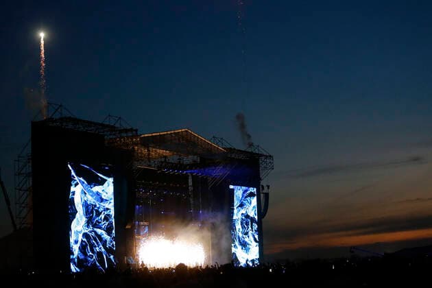 Santiago, March 18, 2022 Lollapalooza 2022 Festival that takes place for three days in the Cerillos Park Javier Salvo Aton Chile, Santiago Chile Aton Chile 592051  Copyright: JAVIERxSALVO ATONxCHILE