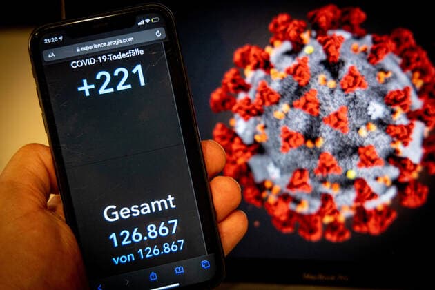 Coronavirus in Deutschland - Covid-19-Dashboard des Robert Koch-Institut 19.03.2022: Robert Koch-Institut: 7-Tage-Inzidenz 1735,0. 7-Tage-Fallzahl 1.442.720 COVID-19-Fälle 18.548.225 Zugang um 260.239 gegenüber dem Vortag. COVID-19-Todesfälle 126.867 Zugang um 221 gegenüber dem Vortag.