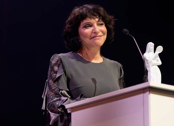 AArets aeres-Bodil gaar til Susanne Bier. Bodilpriserne 2022 uddeles i Folketeatret i Koebenhavn, loerdag den 19. marts 2022.. , Copenhagen Denmark