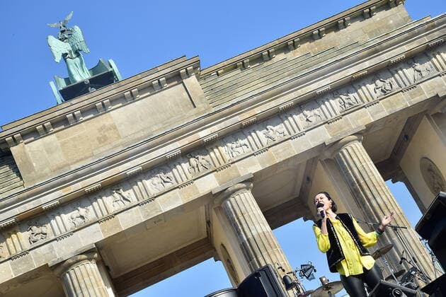 Sound of Peace Natalia Klitschko beim ãSOUND OF PEACE. Das große Friedensevent vor dem Brandenburger Tor am 20.06.2022