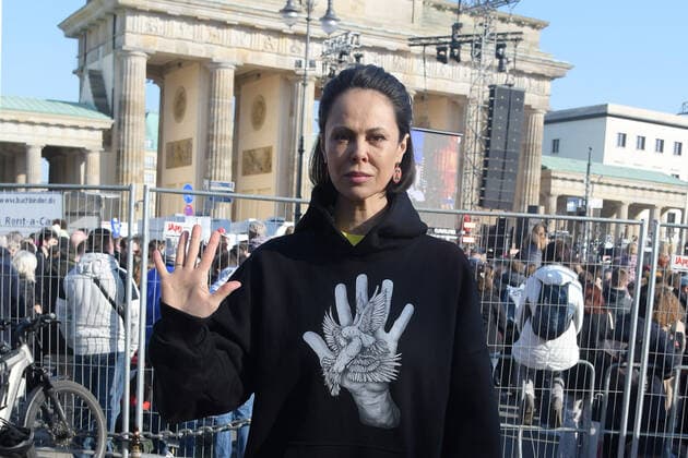 Sound of Peace Natalia Klitschko beim ãSOUND OF PEACE. Das große Friedensevent vor dem Brandenburger Tor am 20.06.2022