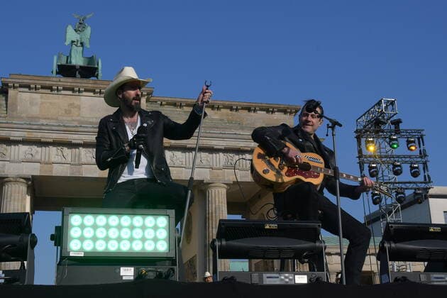 Sound of Peace THE BOSS HOSS beim ãSOUND OF PEACE. Das große Friedensevent vor dem Brandenburger Tor am 20.06.2022