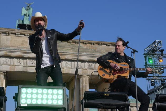 Sound of Peace THE BOSS HOSS beim ãSOUND OF PEACE. Das große Friedensevent vor dem Brandenburger Tor am 20.06.2022