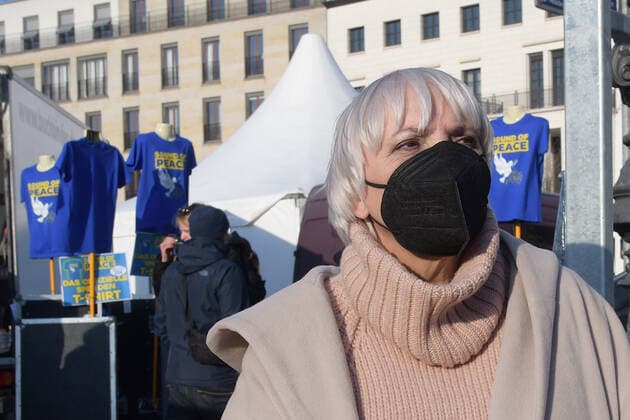 Sound of Peace Claudia Roth ist Vizepräsidentin des Deutschen Bundestages beim SOUND OF PEACE. Das große Friedensevent vor dem Brandenburger Tor am 20.03.2022