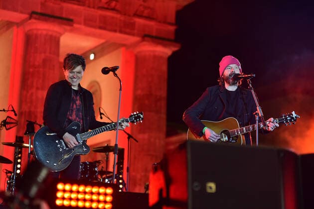 Sound of Peace Michael Patrick Kelly, Rea Garvey beim SOUND OF PEACE. Das große Friedensevent vor dem Brandenburger Tor am 20.03.2022