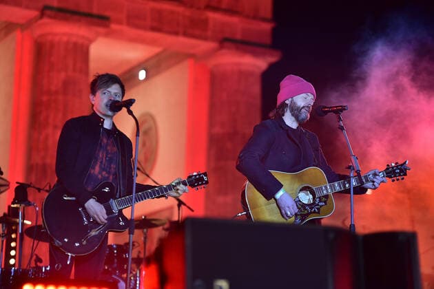 Sound of Peace Michael Patrick Kelly, Rea Garvey beim ãSOUND OF PEACE. Das große Friedensevent vor dem Brandenburger Tor am 20.03.2022