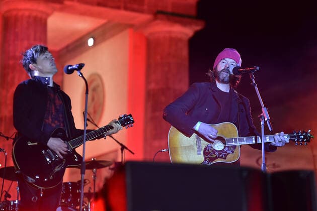 Sound of Peace Michael Patrick Kelly, Rea Garvey beim ãSOUND OF PEACE. Das große Friedensevent vor dem Brandenburger Tor am 20.03.2022