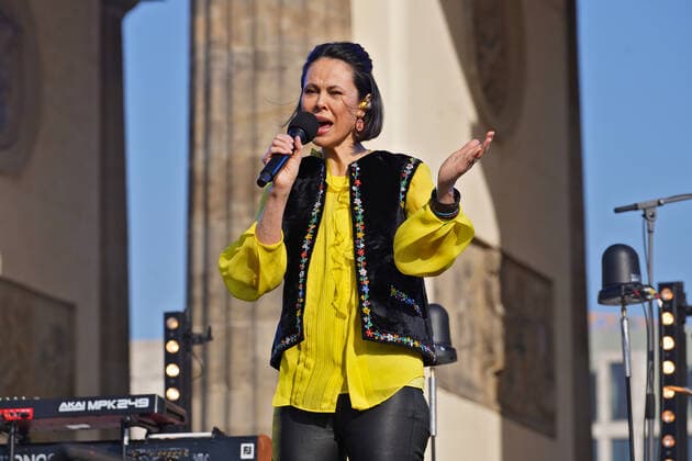 Sound of Peace am Brandenburger Tor 20.3.2022, Natalia Klitschko Sound of Peace am Brandenburger Tor Berlin Brandenburger Tor Berlin GER