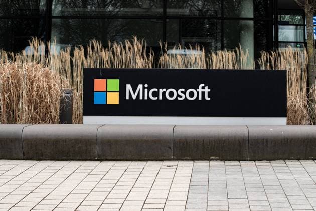 MIcrosoft HQ Die Deutschland Zentrale von Microsoft in der Parkstadt Schwabing in München. - The German HQ of Microsoft seen in the Parstadt Schwabing in Munich, Germany. München Bayern Deutschland Copyright: xAlexanderxPohlx