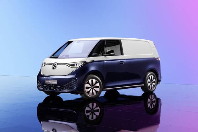 Volkswagen Commercial Vehicles and Volkswagen Passenger Cars have launched their new ID. Buzz and ID. Buzz Cargo vehicles this month (March2022). The two zero-emission vans update the design of one of the great automobile icons the T1 to the era of electric mobility. The visual frame around all these parameters is formed by the iconic exterior design. The ID. Buzz is made and shipped with a carbon-neutral footprint a first for an MPV and van range. A high percentage of recycled materials and no use of real leather in the interior complete the sustainability strategy of Volkswagen Commercial Vehicles and Volkswagen Passenger Cars realised with the ID. Buzz and ID. Buzz Cargo and will come onto the market in select European coun Copyright: xMARTINxMEINERSx 51318411 EDITORIAL USE ONLY. NOT FOR USE BY NEWSPAPERS BASED IN THE UK.
