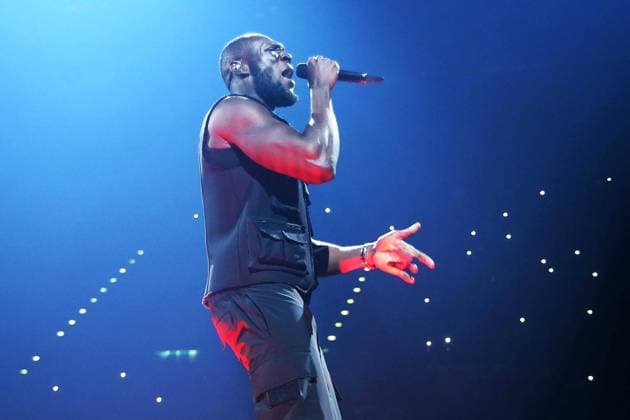 23 03 2022. Stormzy Concert Stormzy during the Stormzy Live Concert at Birmingham Arena, Birmingham, United Kingdom on 23 March 2022. Birmingham Birmingham Arena United Kingdom Editorial use only , Copyright: xAndyxShawx PSI-14937-0011