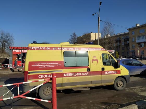 Russia. Saint Petersburg and Leningrad region. Everyday life of St. Petersburg and the Leningrad region in march 2022. ambulance. MaksimxKonstantinov