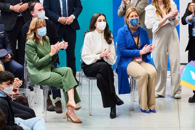 Königin Letizia ehrt Gewinner des Stiftung Prinzessin von Girona Preises in Guadalajara 24-03-2022 Queen Letizia attend announcement of the winner of the 2022 princess of Girona foundation, in the category business, at Espacio TYCE in Guadalajara. No Spain Â  Copyright: xPPEx