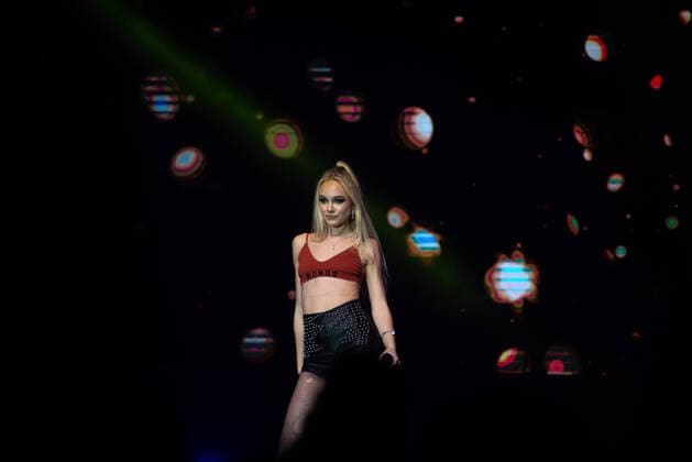 RIO DE JANEIRO, RJ - 24.03.2022: SHOW NOW UNITED NO RIO DE JANEIRO - The Future X group opens the Now United Show, which performs with sold out tickets at Jeunesses Arena, in Rio de Janeiro. The show is part of the & 39;Wave Your Flag World Tour& 39; tour that passes through six capitals of the country. x2184637x  CristianexMota