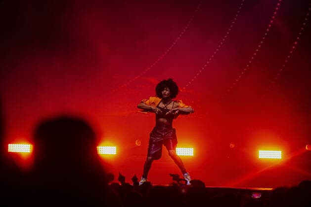 RIO DE JANEIRO, RJ - 24.03.2022: SHOW NOW UNITED NO RIO DE JANEIRO - The Future X group opens the Now United Show, which performs with sold out tickets at Jeunesses Arena, in Rio de Janeiro. The show is part of the & 39;Wave Your Flag World Tour& 39; tour that passes through six capitals of the country. x2184641x  CristianexMota
