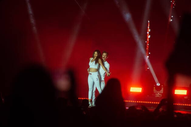 RIO DE JANEIRO, RJ - 24.03.2022: SHOW NOW UNITED NO RIO DE JANEIRO - Now United show, which makes its sold-out performance at Jeunesses Arena, in Rio de Janeiro. The show is part of the & 39;Wave Your Flag World Tour& 39; tour that passes through six capitals of the country. x2184712x  CristianexMota