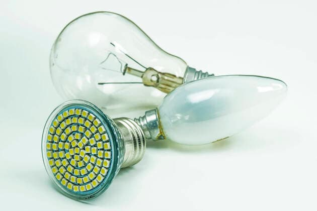 Light bulbs, old and modern LED, model released, , property released, , 32957192.jpg, close-up, detail, economically, electric, electrically, energy, energy-saving lamp, EU, forbade, light, LED, light bulb, macro, modern, old, old-fashioned, pear, save, sorted out, taken out of service
