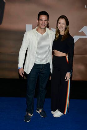 Halo Tv Series Premiere - Arrivals MEXICO CITY, MEXICO - MARCH 24, 2022: Julio Camejo and Isabela Gutman pose for photos during the blue carpet of Halo Tv series premiere by Paramount at Papalote Museo del Nino. On March 24, 2022 in Mexico City, Mexico. (Photo by Carlos Tischler Eyepix Group) Copyright: xCarlosxTischlerx xEyepixxGroupx EYEPIX_CT_24032022_59070