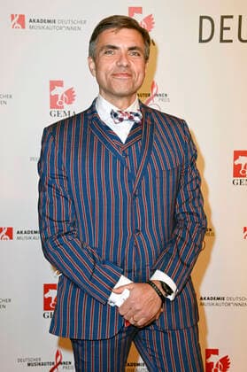 Moritz Eggert beim 13. Deutschen Musikautor*innenpreis der GEMA 2022 im Hotel The Ritz-Carlton. Berlin, 24.03.2022