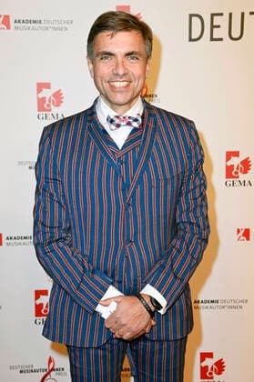 Moritz Eggert beim 13. Deutschen Musikautor*innenpreis der GEMA 2022 im Hotel The Ritz-Carlton. Berlin, 24.03.2022