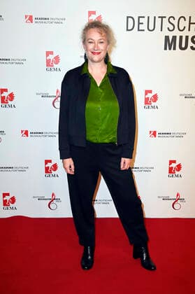 Julia Hülsmann beim 13. Deutschen Musikautor*innenpreis der GEMA 2022 im Hotel The Ritz-Carlton. Berlin, 24.03.2022