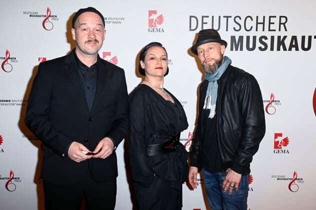 Großstadtgeflüster beim 13. Deutschen Musikautor*innenpreis der GEMA 2022 im Hotel The Ritz-Carlton. Berlin, 24.03.2022